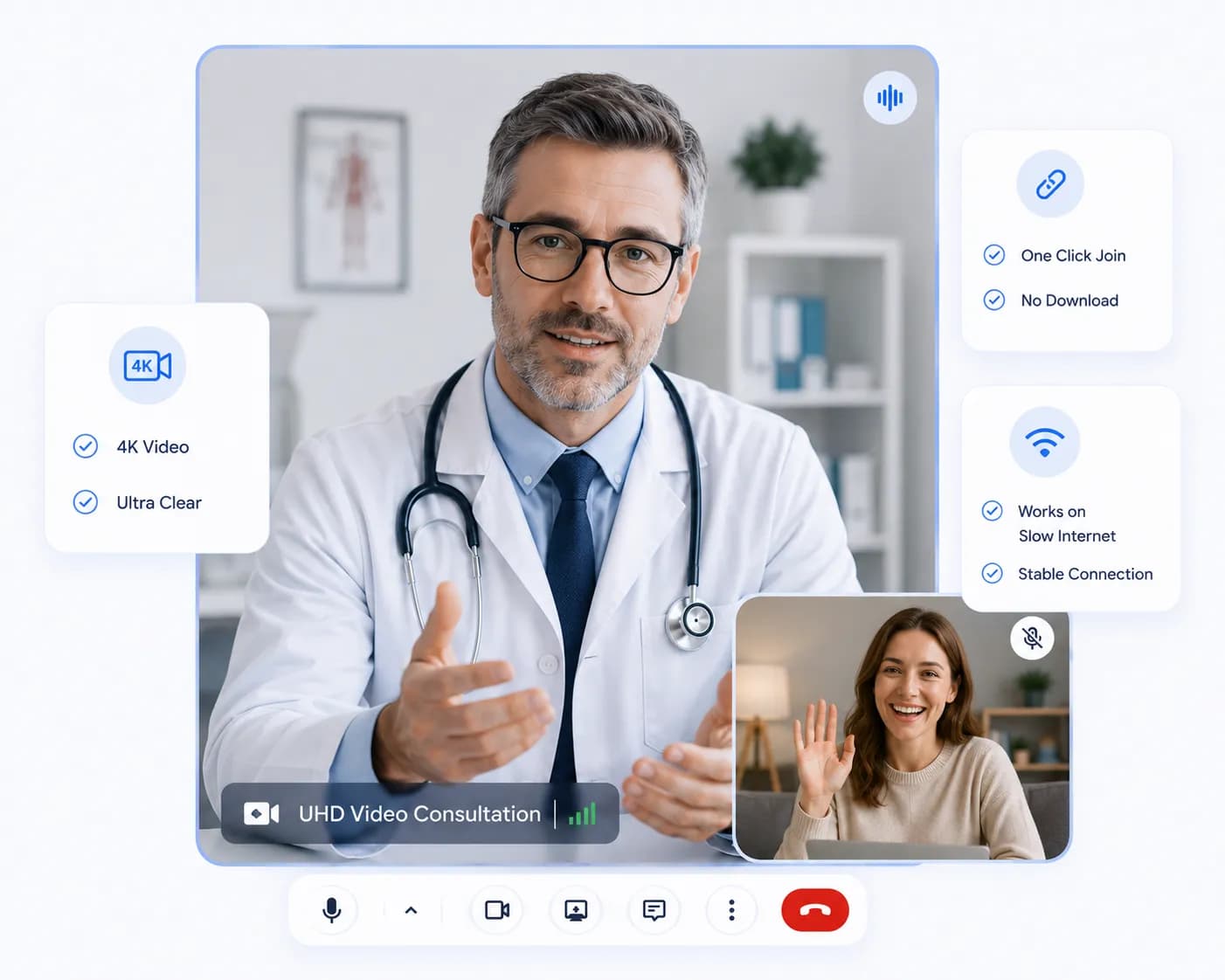 UHD Video Consultation