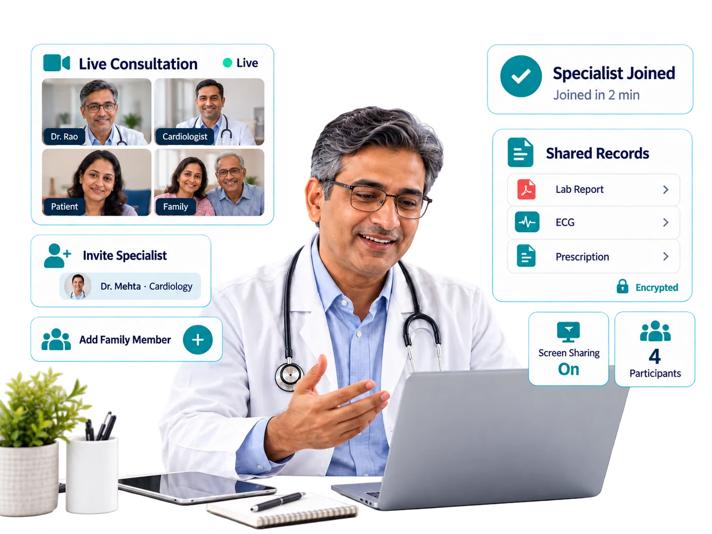 Instant specialist access